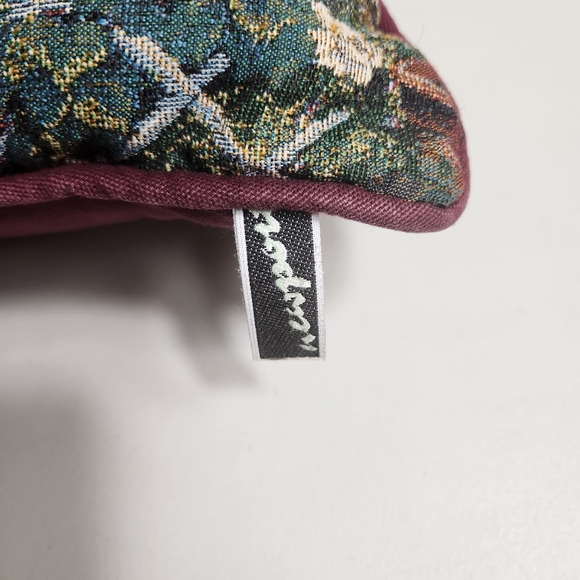 Newport Garden Lunch Cottagecore Tapestry Pillow-24x10x5" - Picture 5 of 5